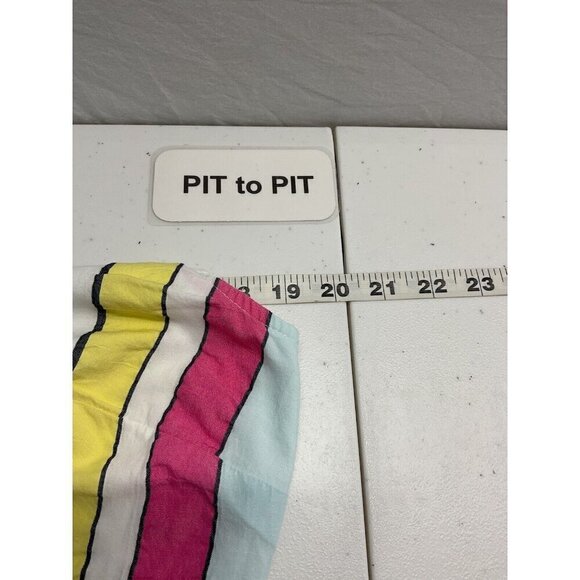 NEW J CREW Tiered MIDI Sun‎ Dress Sleeveless Striped Colorful Size 12 - Picture 7 of 13